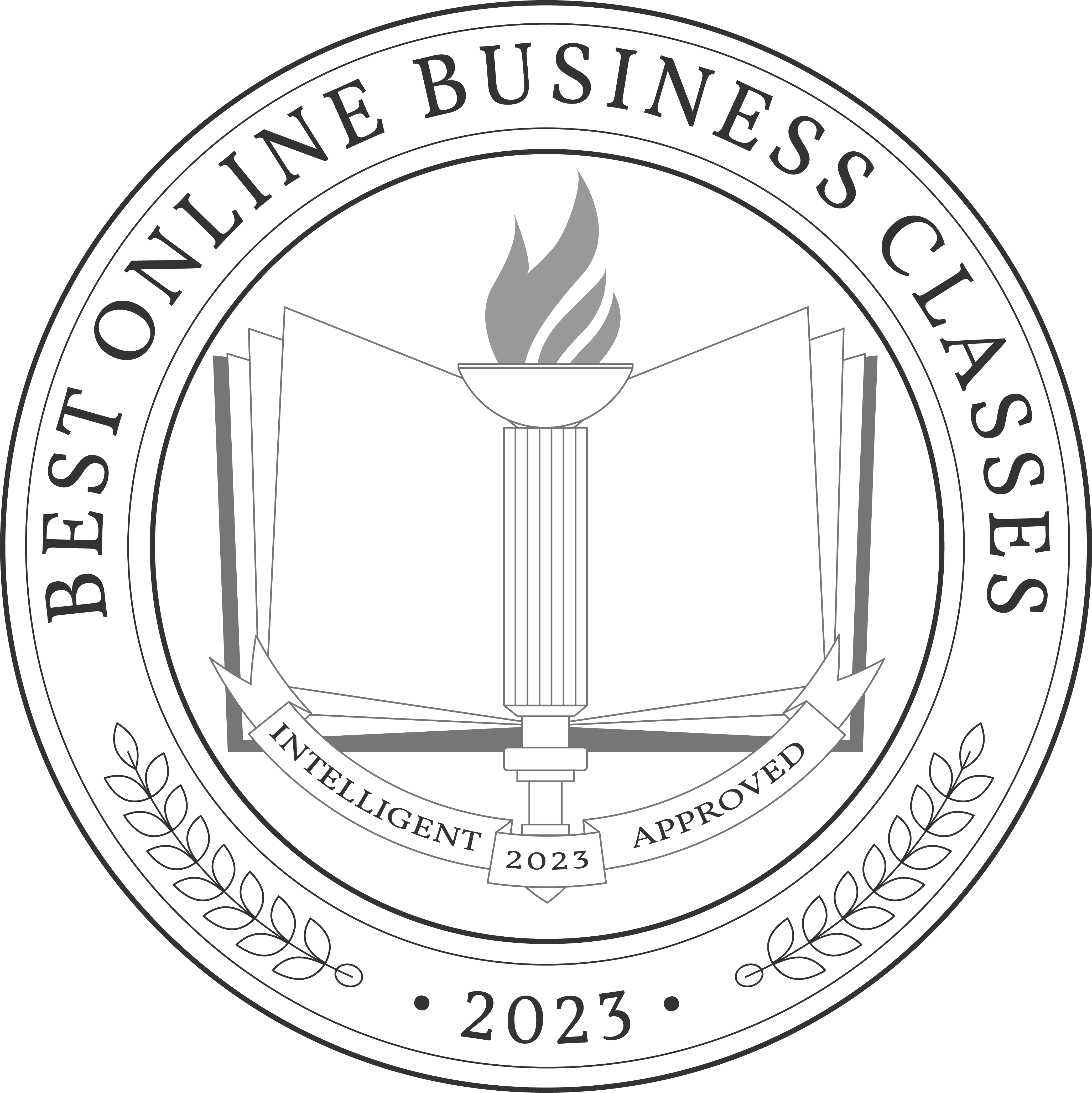 Best Online Business Classes badge